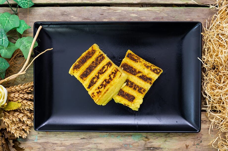 Polenta fritta al burro